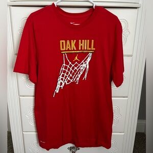 Oak Hill Academy Jordan Nike Red Large